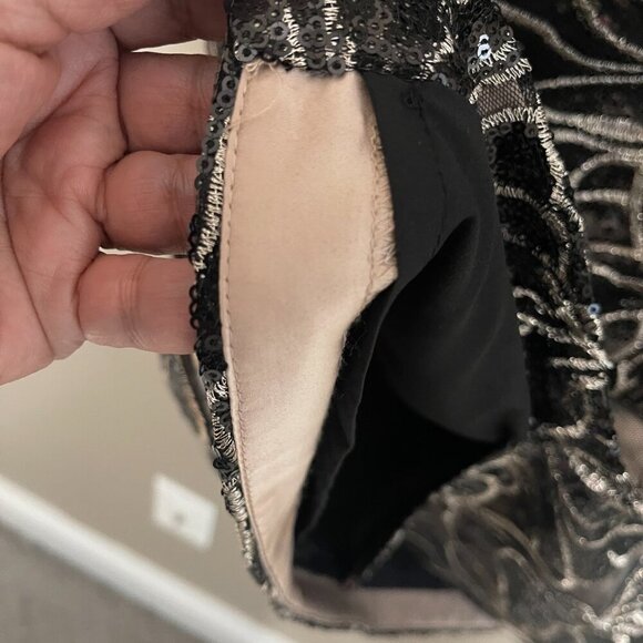 Vince Camuto Embroidered/Sequenced Cocktail Dress, Size 12, NWT - Picture 10 of 13